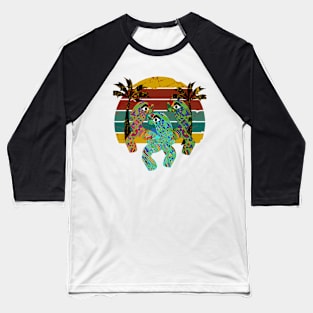 Animal art of geometric shapes Baseball T-Shirt